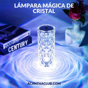 LÁMPARA MÁGICA DE CRISTAL