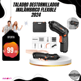 Taladro Destornillador Inalámbrico Flexible  2024