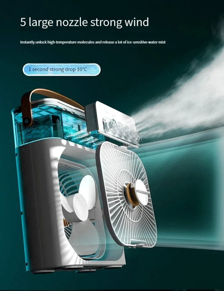 VENTILADOR HUMIDIFICADOR 3 EN 1