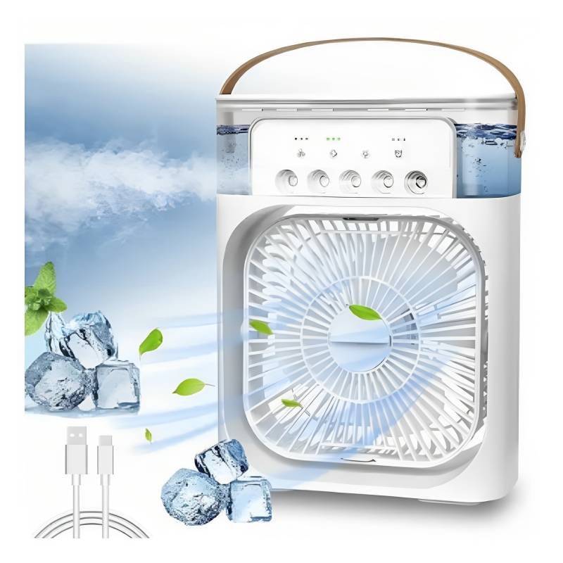 VENTILADOR HUMIDIFICADOR 3 EN 1