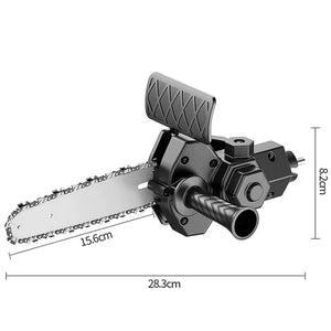 DrillCut™ Convertidor de Taladro a Motosierra